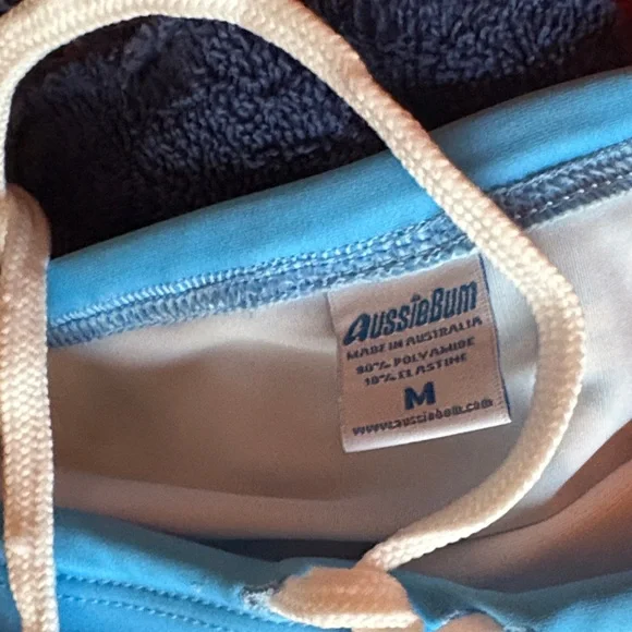 SALE ! 2 FOR ONE! AussieBum Swimwear. 1 speedo size M. 1 trunks Sz. Small - Picture 3 of 4